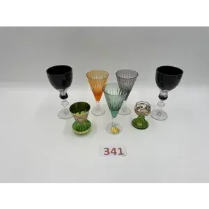 Lot de verres en cristal