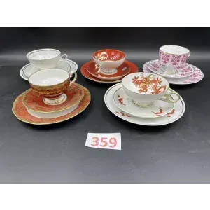 5 tasses de collection