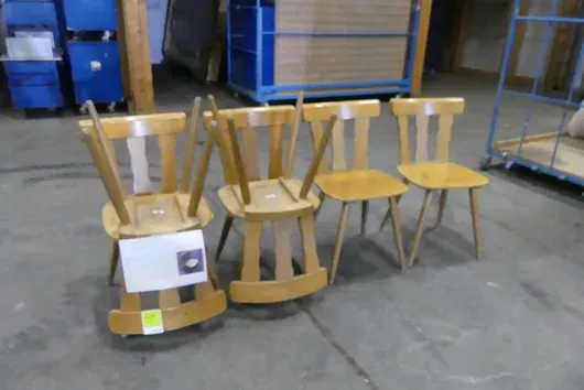 Accessoire - 6 chaises de taverne