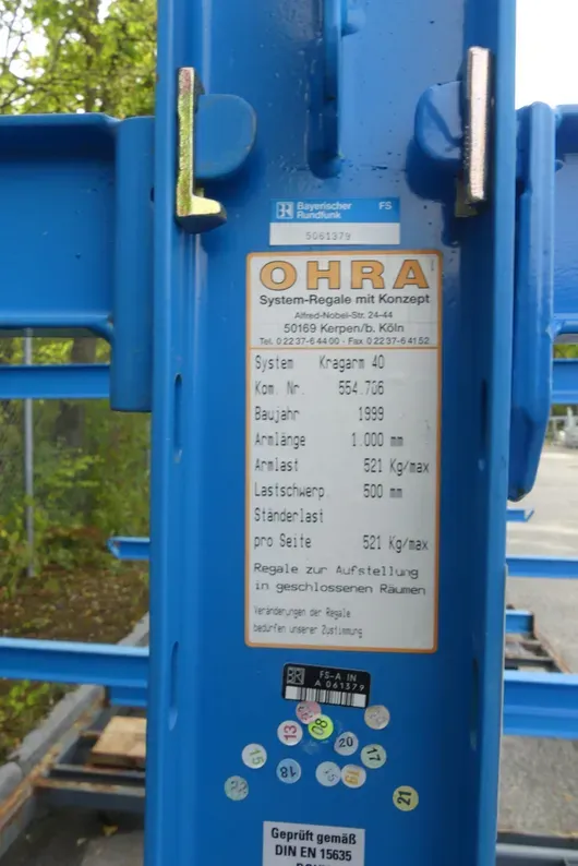 Ohra - Cantileverrek