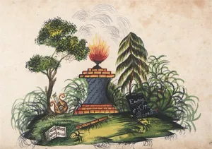 Stammbuch – der Mathilde von Drewitz aus Worlack (Ostpreußen). 1819-1826
