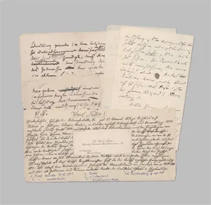 Peters, Carl – Brief mit Beilagen. 1907