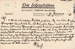 Album d'autographes – d'une collectionneuse à Mannheim