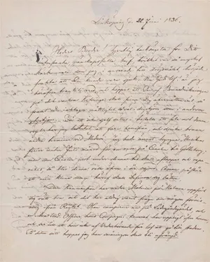 Crusell, Bernard – List do chemika J. J. Berzeliusa. 1836