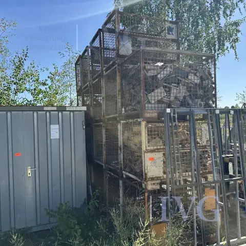 Stålgitterbokser