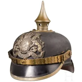 Helm M 1896 voor infanteristen, gedateerd 1915
