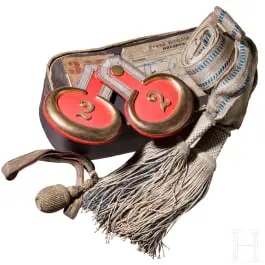 Nalatenschap van militaire effecten, Beieren, rond 1900