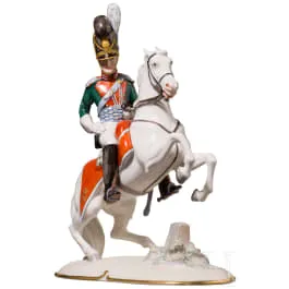 宁芬堡:巴伐利亚骑兵军官骑马像(约1810年),20世纪