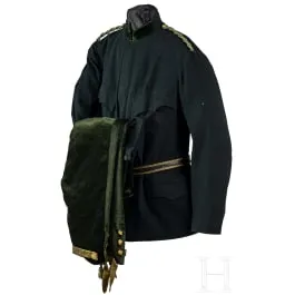 Pièces d'uniforme pour gardes-chasse du duché de Brunswick, 19e/20e siècle
