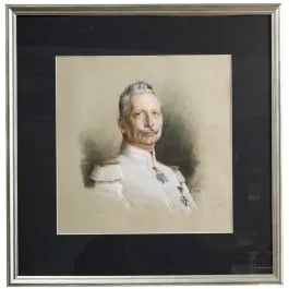 Kaiser Wilhelm II. - Brustportrait von Bernhard Liebig, wohl 1934