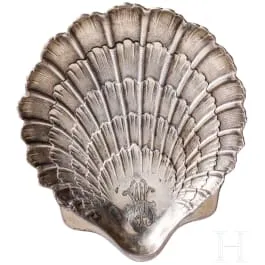 Imperatrice Auguste Viktoria – coppetta in argento a forma di conchiglia