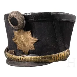 Tschako de garde prussien, style vers 1810 - 1820