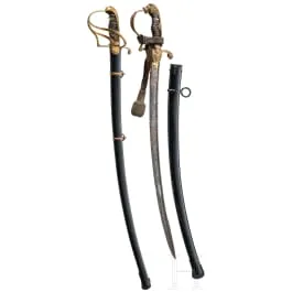 Due sciabole militari tedesche, circa 1900