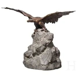 Aigle de table comme prix de tir, daté 1903