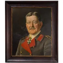 फील्ड मार्शल कॉलमार फ़्रेइहर वॉन डेर गोल्ट्ज़-पाशा (1843 - 1916) - चित्रित व्यक्तिचित्र, 20वीं सदी का पूर्वार्ध