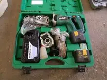 Batteridrevet byggestålbinder