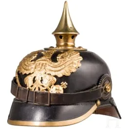 Casque d'un lieutenant-feldwebel d'infanterie, daté 1914