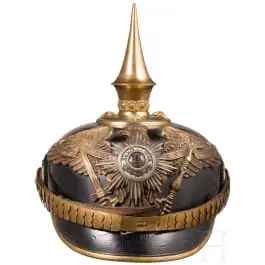 गार्ड इन्फैंट्री के अधिकारियों के लिए हेलमेट, लगभग 1900