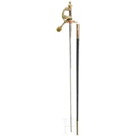 Épée ancienne pour officiers d'infanterie, 2e moitié du 19e siècle