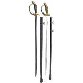 Deux épées M 1889 pour officiers d'infanterie