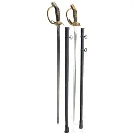 Deux épées M 1889 pour officiers d'infanterie