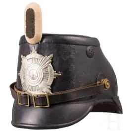 Tschako M 1895 für Mannschaften der Garde-Jäger- oder Garde-Schützen-Bataillone, um 1900
