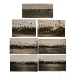 प्रशियाई गार्ड डू कोर, गार्ड-क्यूरासियर और गार्ड-ड्रैगूनर (2. रेजिमेंट) की परेड की तस्वीरें