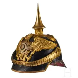 Casque M 67 pour officiers du 1er régiment de dragons de la Garde prussienne