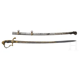 骑兵将军格布哈德·弗里德里希·冯·克罗西克（1835 - 1904）——近卫骠骑兵团赠予其1883年卸任团长之礼剑