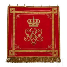 Trompeten-Banner der preußischen Leibgarde-Husaren