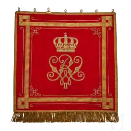 Trompeten-Banner der preußischen Leibgarde-Husaren