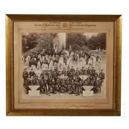 प्रशियाई लाइब-गार्ड हुसार और तीसरी रेजिमेंट के गार्ड उलान के रिज़र्विस्ट चित्र