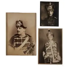Fotografie dei reggimenti ussari prussiani n. 1 (1. Leib-Husaren) e n. 2 (2. Leib-Husaren)