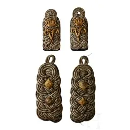 Spalline prussiane per colonnello (modello iniziale HR1 e modello tardivo HR2)