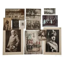 Bilder von preußischen Gardehusaren und Kürassieren