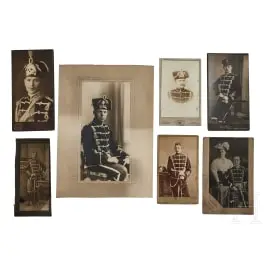 Images de hussards prussiens à tête de mort