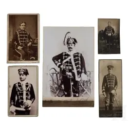 Photos de hussards prussiens à tête de mort