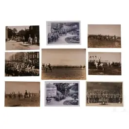 Photos de groupe de hussards prussiens