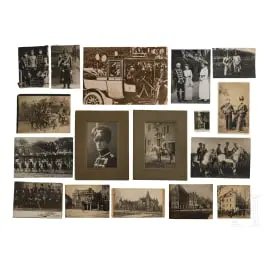 Photos de groupe de hussards prussiens