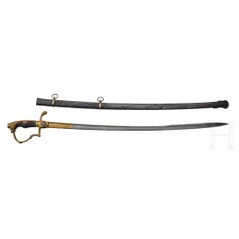 Prächtiger preußischer Ehrensäbel des 3. Garde-Ulanen-Regiments 1867 - 1877