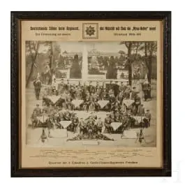 Reservistenilder des 1. und 3. Garde-Ulanen-Regiments der preußischen Armee