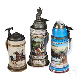Trois chopes de réserviste