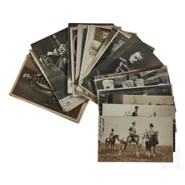 Lot de cartes postales de cavalerie prussienne 5