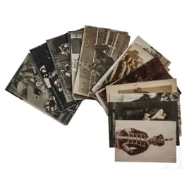 Lot de cartes postales de cavalerie prussienne 7