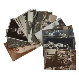 Lot de cartes postales de cavalerie prussienne 11