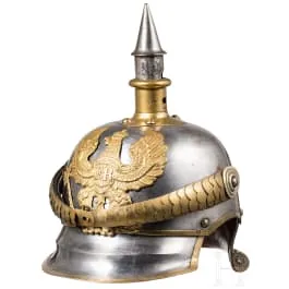 Přilba M 1867 pro mužstvo řadových kyrysníků