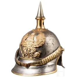 Přilba M 1867 pro mužstvo řadových kyrysníků