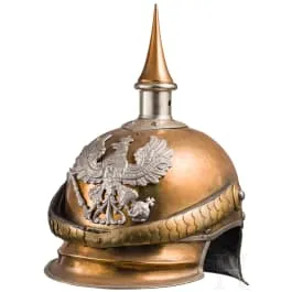 M 1867 头盔，配属第 6 胸甲骑兵团 „Kaiser Nikolaus I. von Russland“（勃兰登堡）士兵