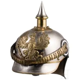 Casque M 1889 pour hommes de troupe des cuirassiers de ligne
