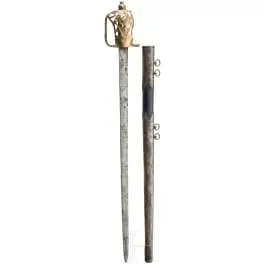 Sabre de cuirassier M 1732/97 pour hommes de troupe, vers 1800